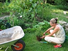 Gartenarbeit